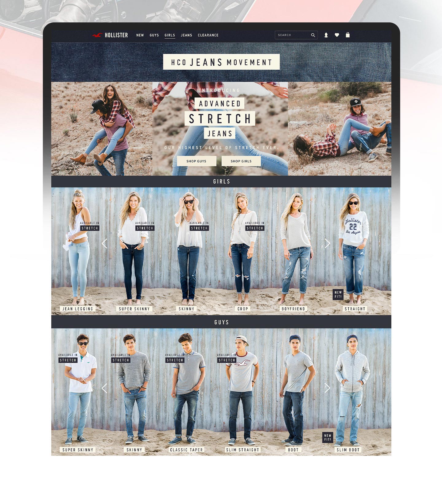 Hollister Jeans Movement